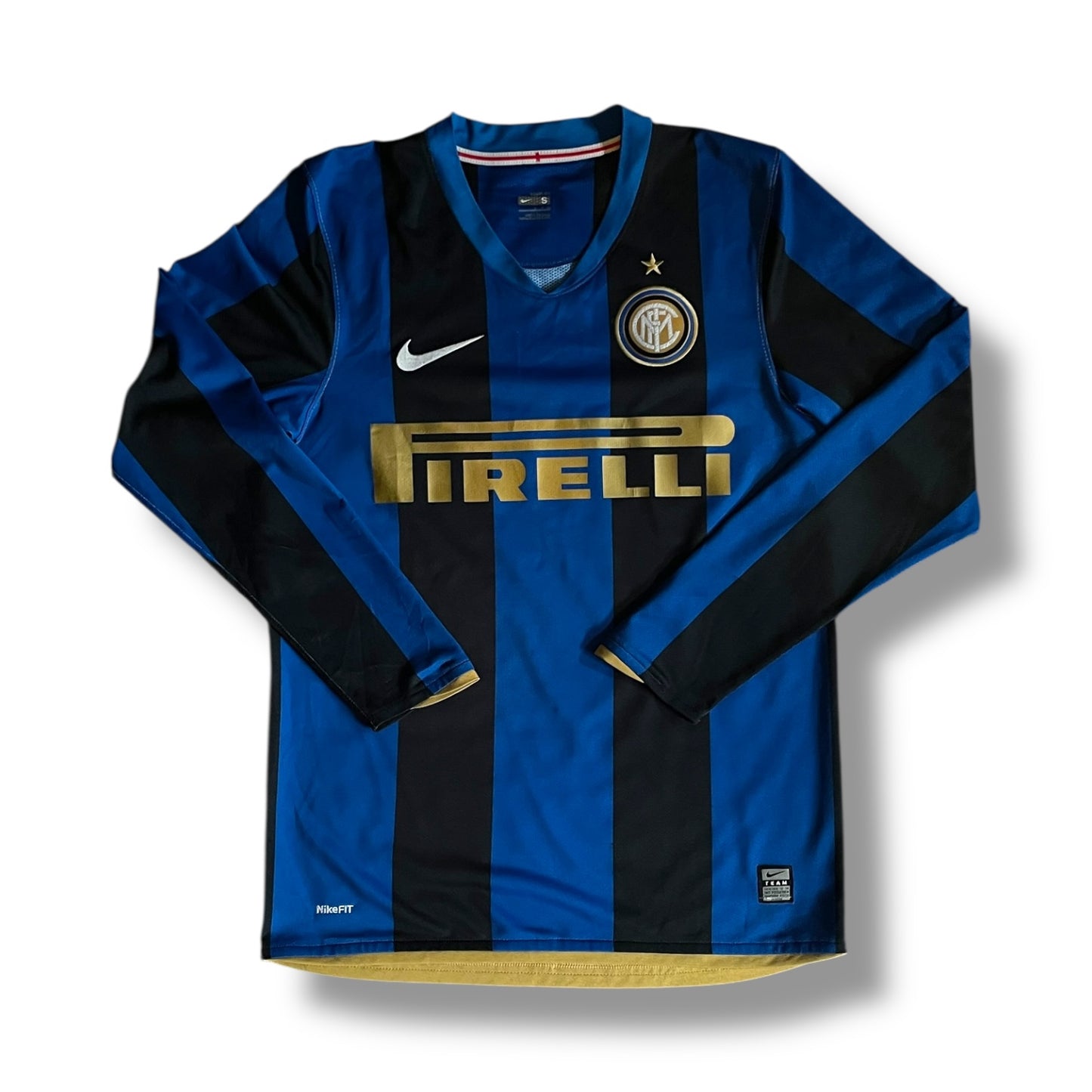 Inter Milan 08/09 Home FIGO #7 LS- S