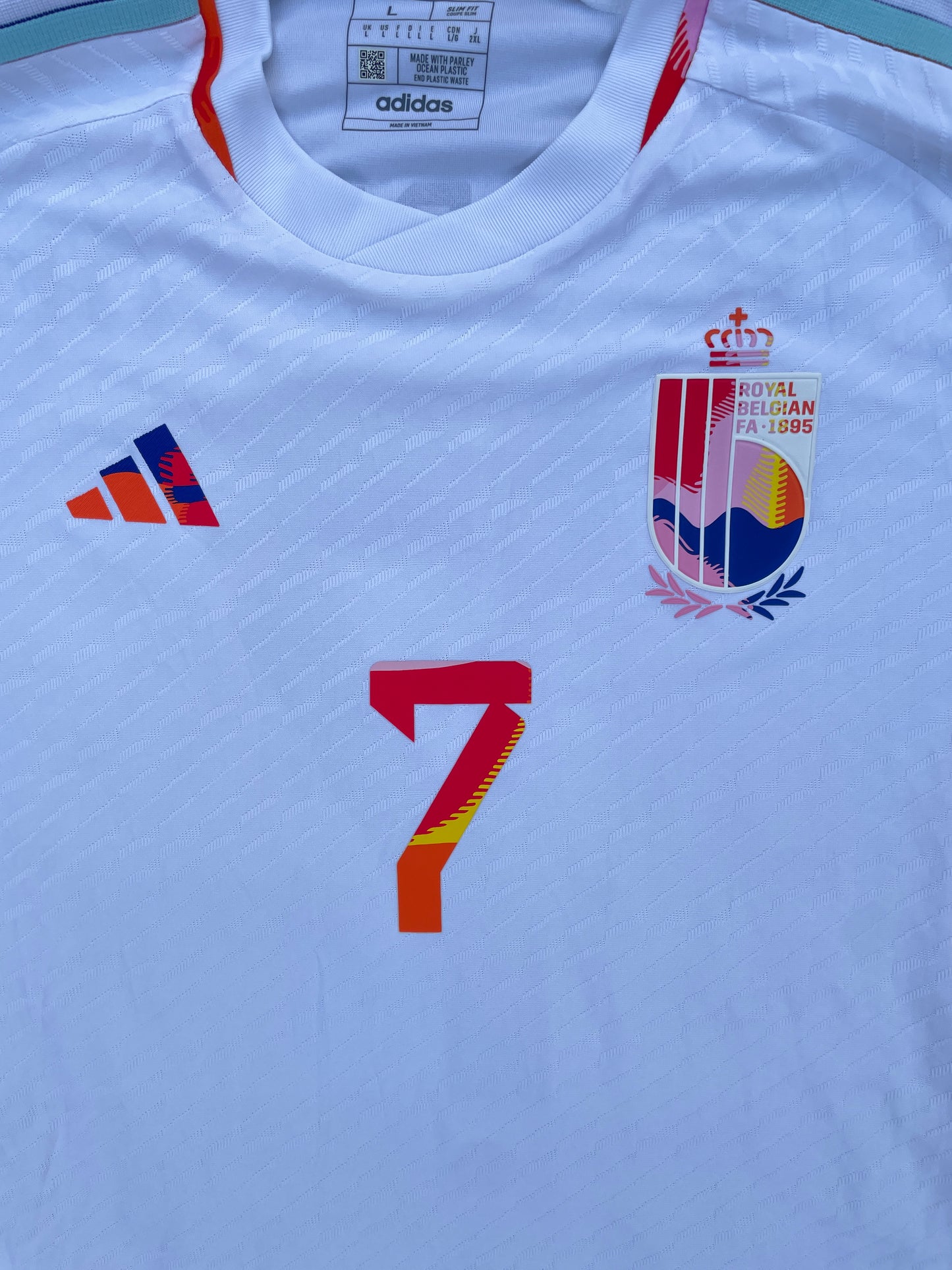 Belgium 2022 Away Player Spec (Tomorrowland Kit) - DE BRUYNE #7 - L