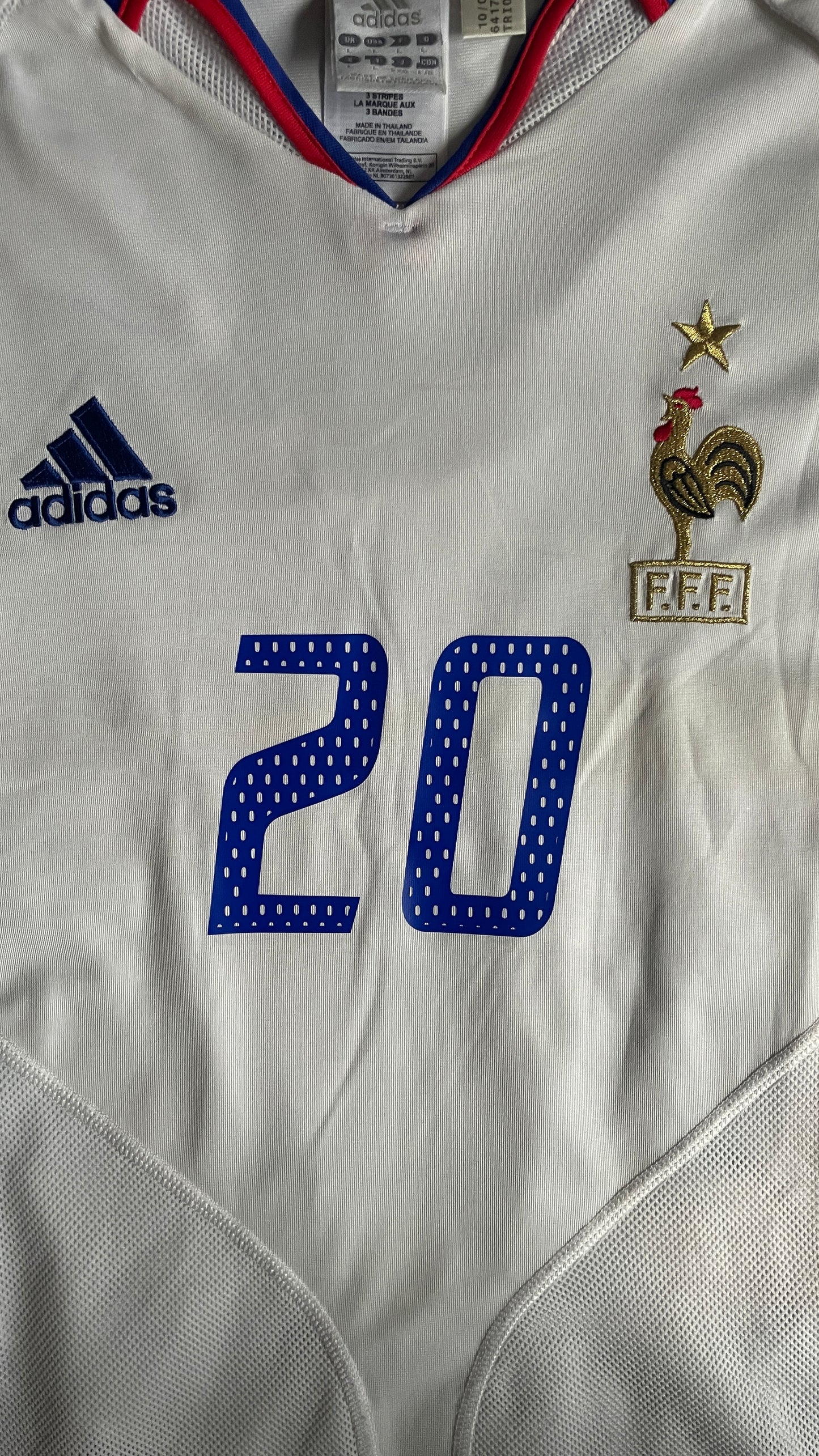 France 04/05 Away TREZEGUET #20 - L