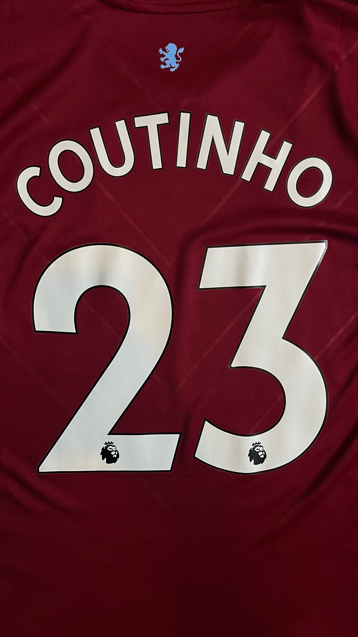 Aston Villa 22/23 Home - COUTINHO #23 - L BNWT