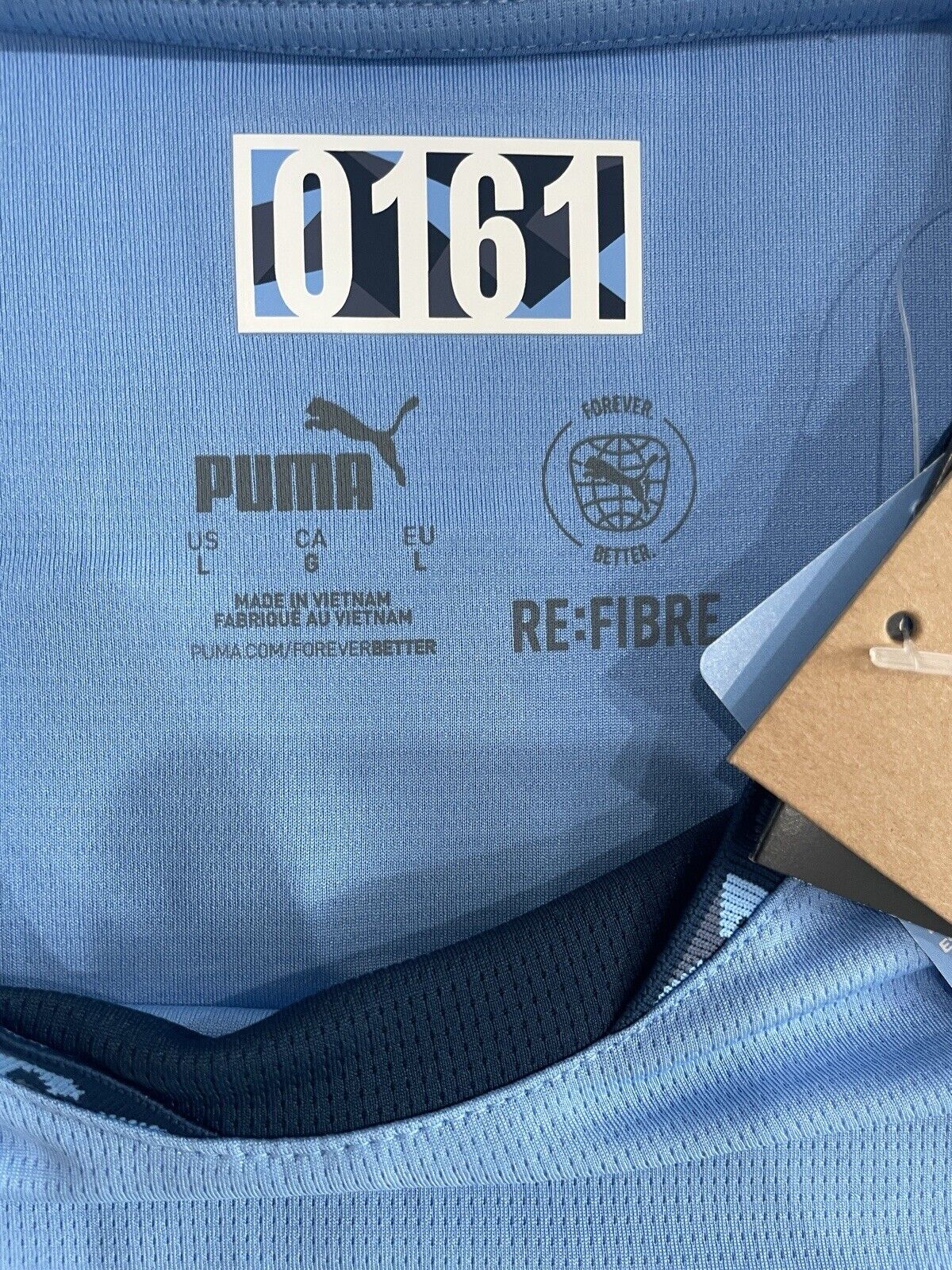 Manchester City 24/25 Home Football Soccer Jersey L *Authentic* HAALAND #9 BNWT