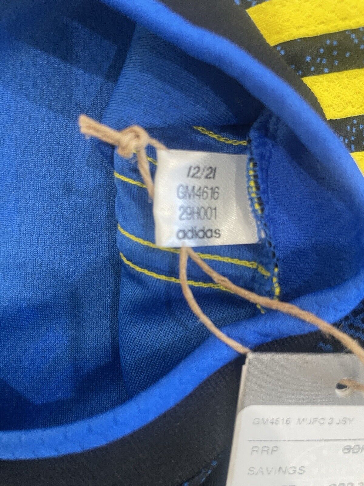 Manchester United 21/22 Third Soccer Jersey Shirt XL *Authentic* RONALDO #7