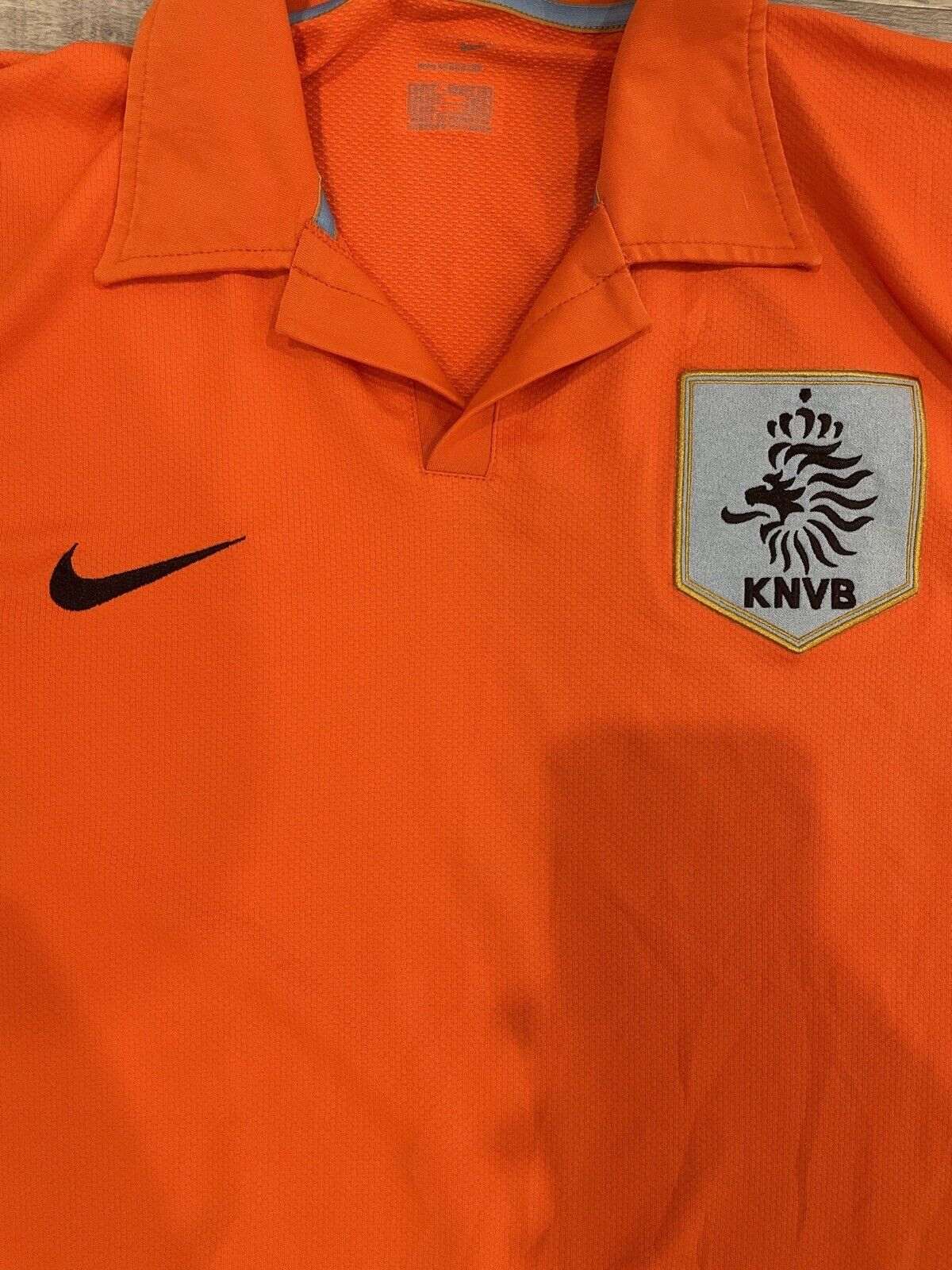 Holland Netherlands 06/08 Home International Football Shirt M *Authentic* Nike