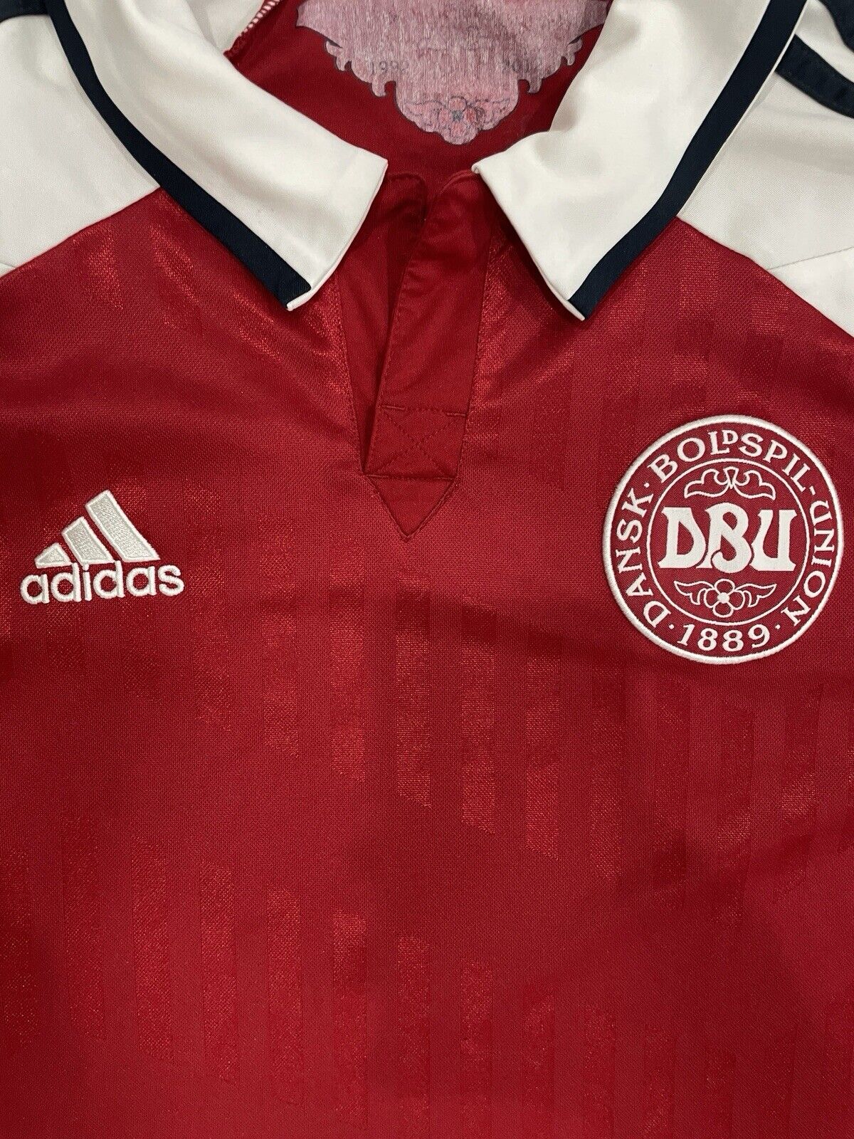 Denmark 12/13 Home Football Soccer Jersey Shirt Size Medium *Authentic* Adidas