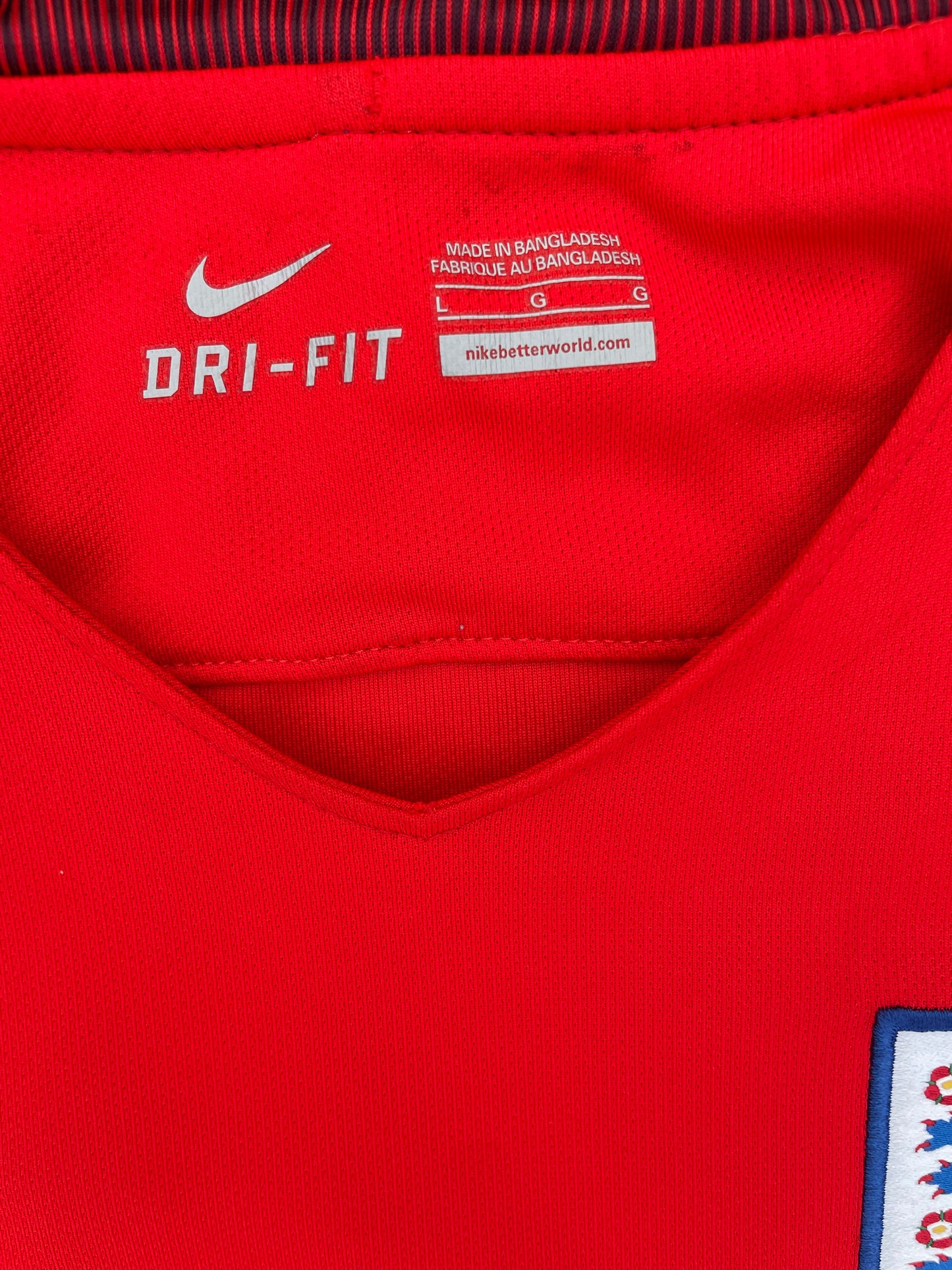 England 2016 Away - STERLING #7 - L