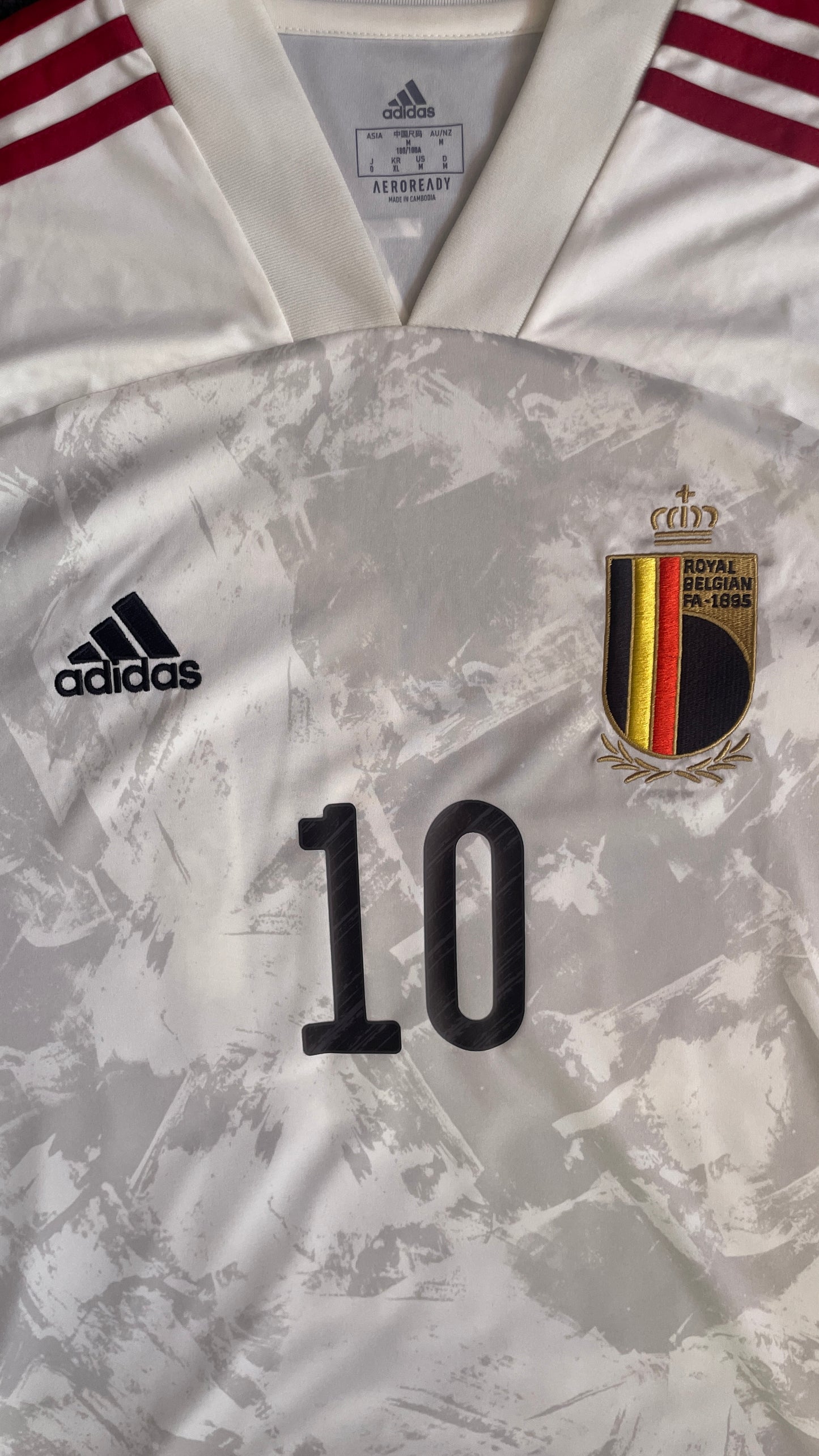 Belgium 20/22 Away - E.HAZARD #10 - M