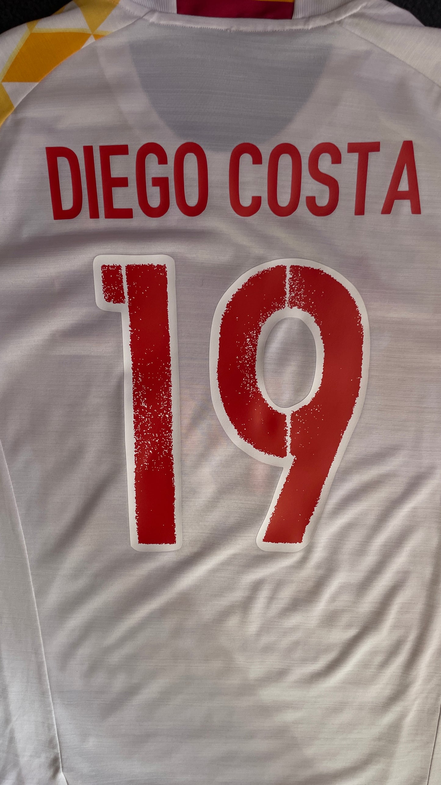 Spain 2016 Away - DIEGO COSTA #19 - L