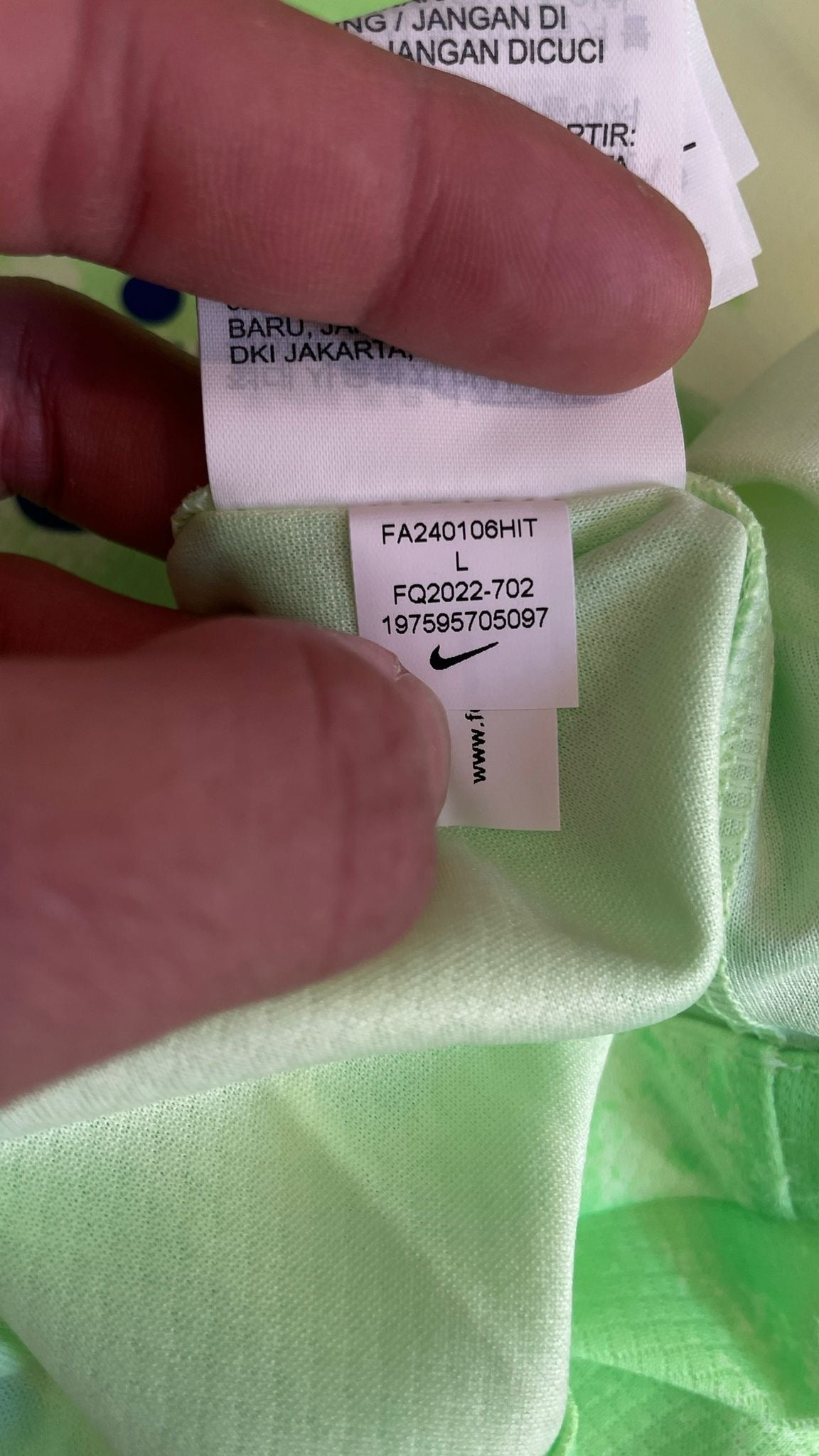 Barcelona 24/25 Third - L - LAMINE YAMAL #19 - BNWT