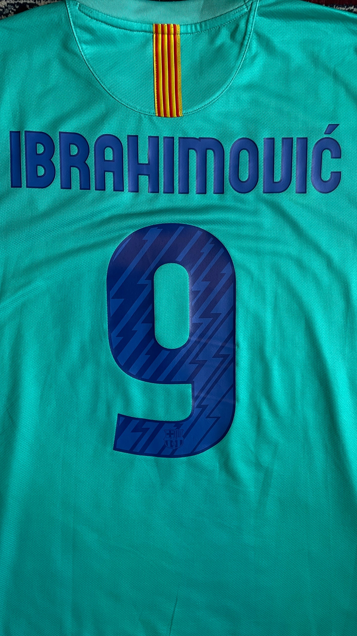 Barcelona 10/11 Away - IBRAHIMOVIĆ #9 - L