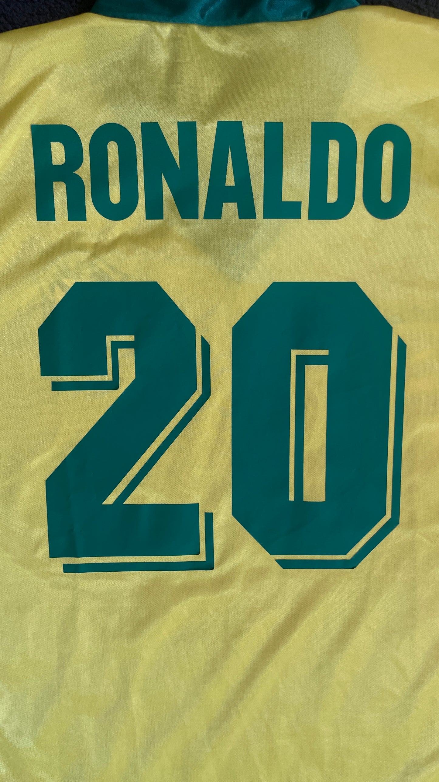 Brazil 1994 Home - RONALDO #20 - XL