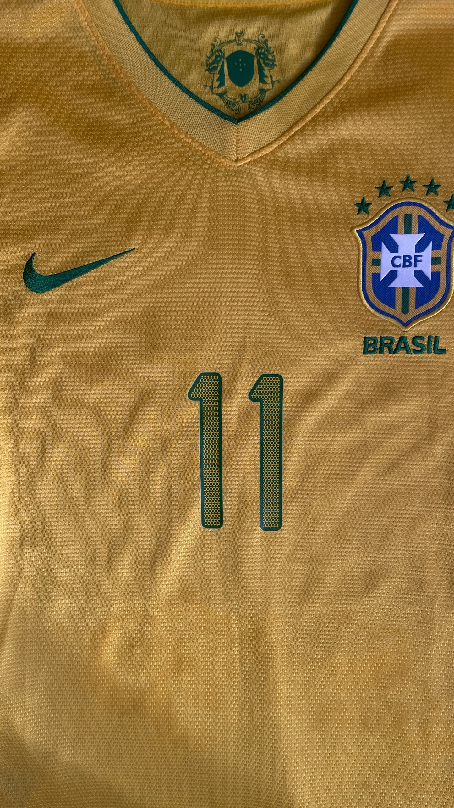 Brazil 12/13 Home NEYMAR #11 - L