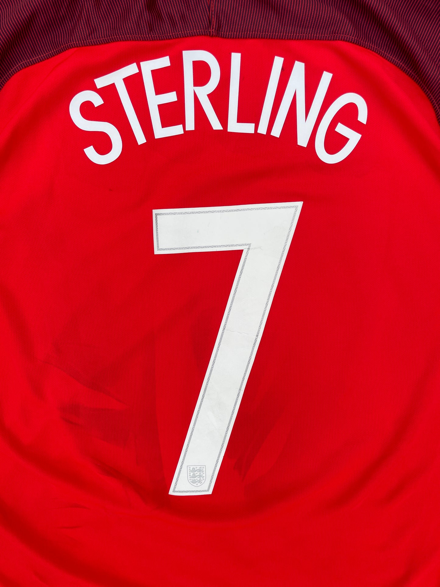 England 2016 Away - STERLING #7 - L