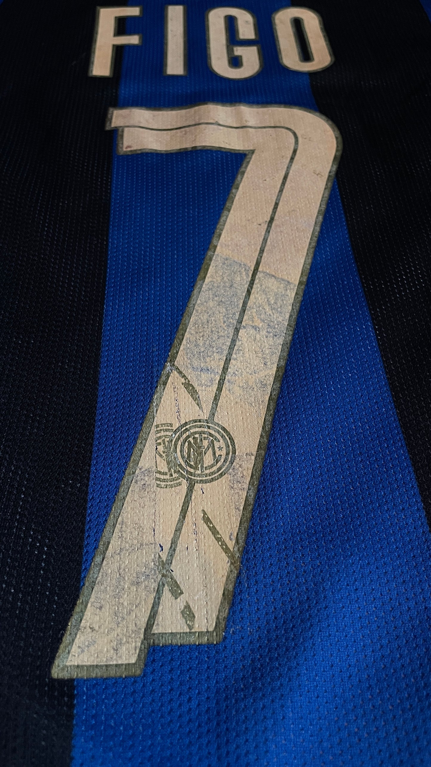 Inter Milan 08/09 Home FIGO #7 LS- S