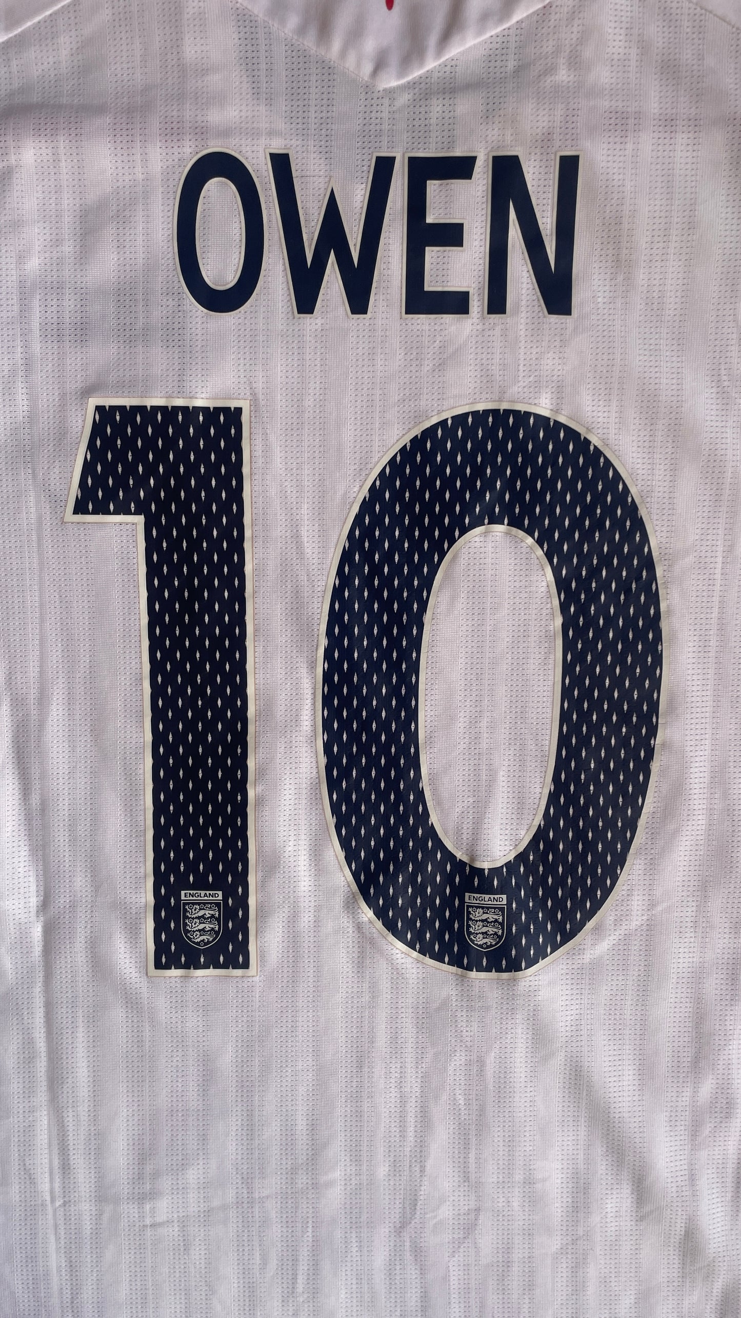 England 07/09 Home OWEN #10 - XL