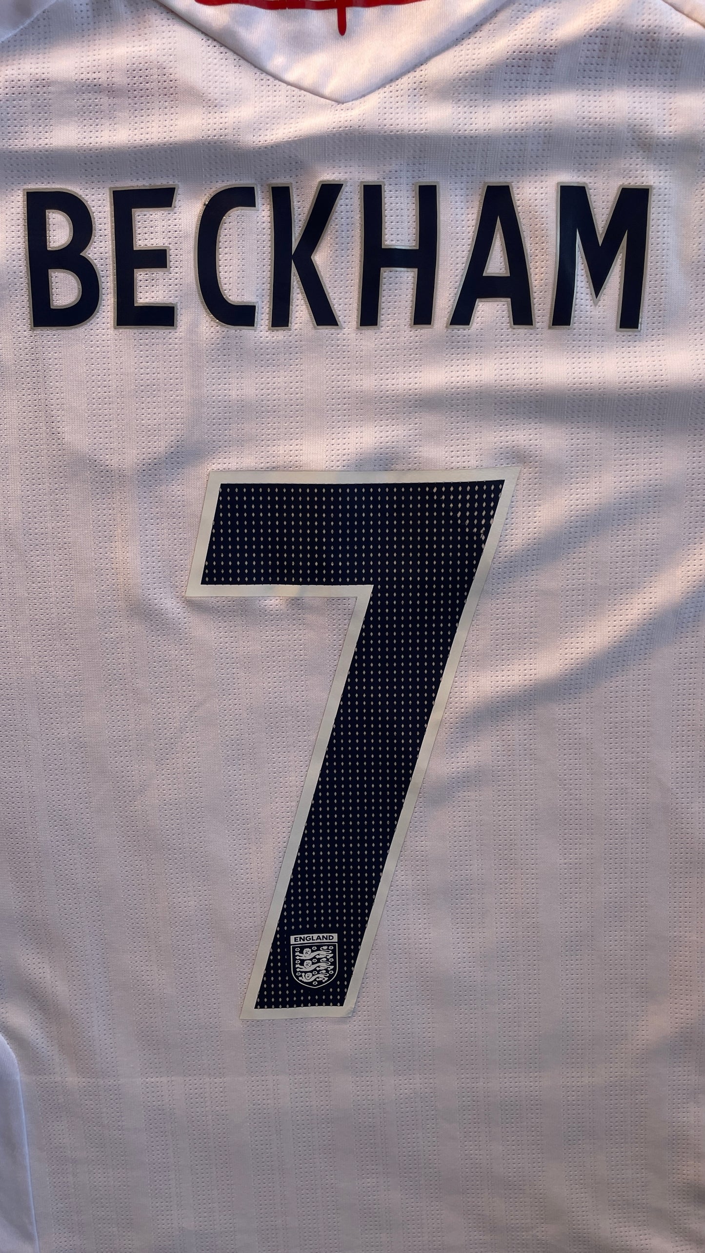 England 07/09 Home - BECKHAM #7 - S