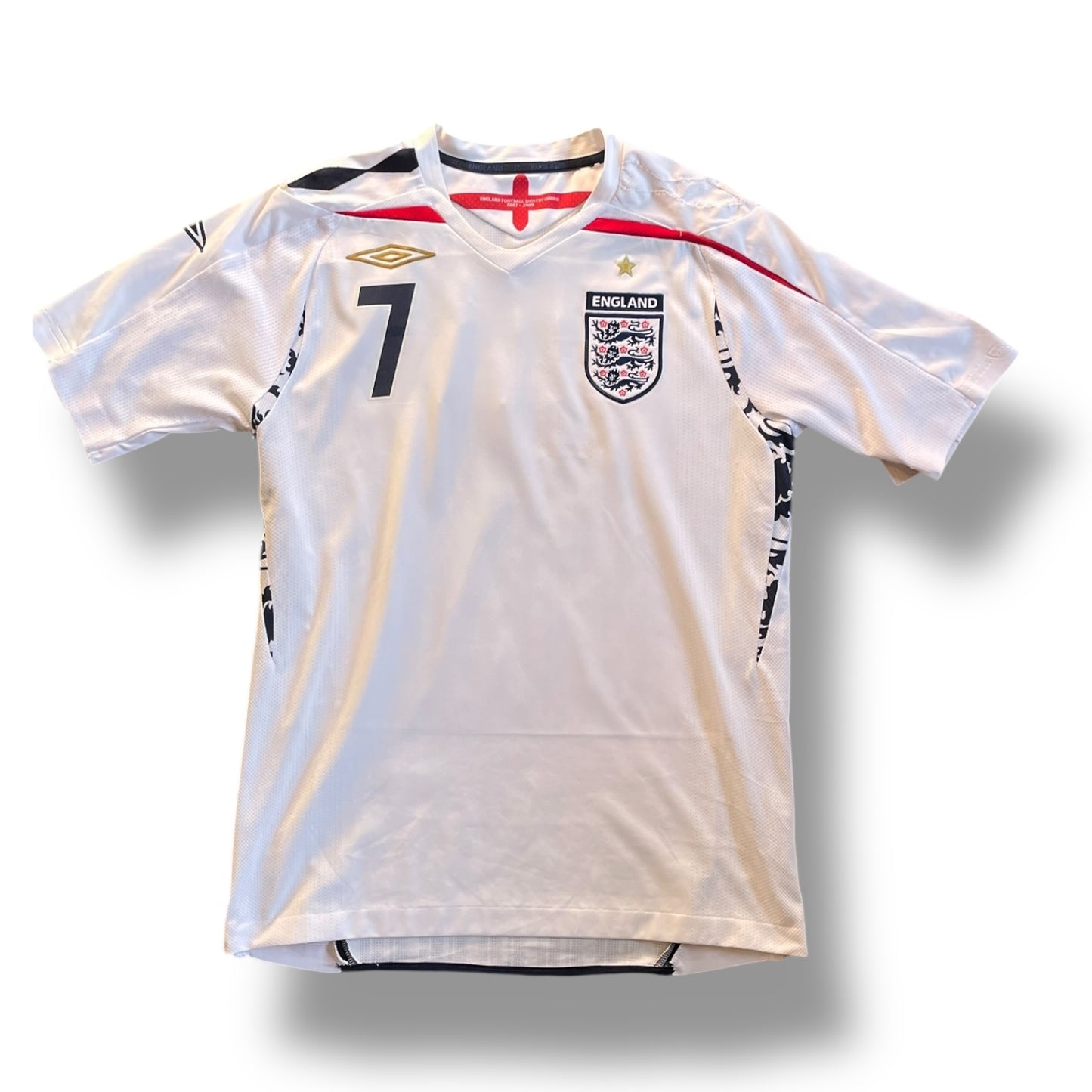England 07/09 Home - BECKHAM #7 - S