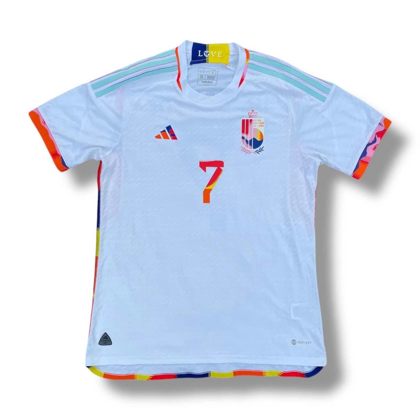 Belgium 2022 Away Player Spec (Tomorrowland Kit) - DE BRUYNE #7 - L