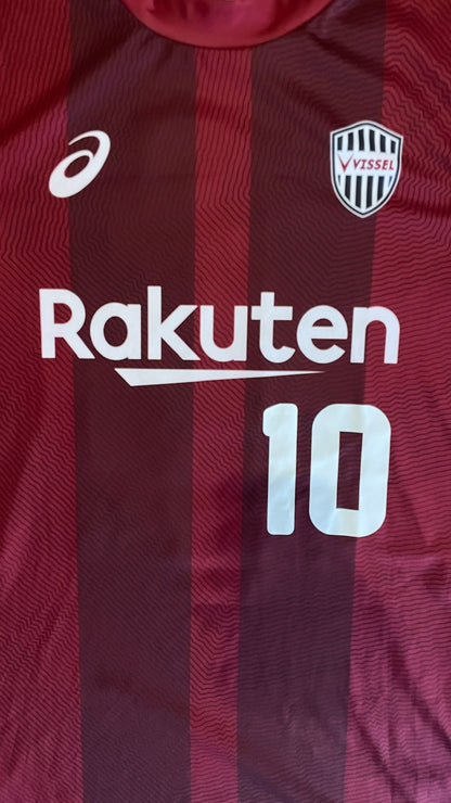 Vissel Kobe 2018 Home - 2XL Fits M - PODOLSKI #10