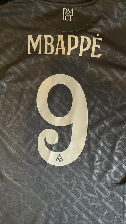 Real Madrid 24/25 Third - XL - MBAPPÉ #9 - BNWT