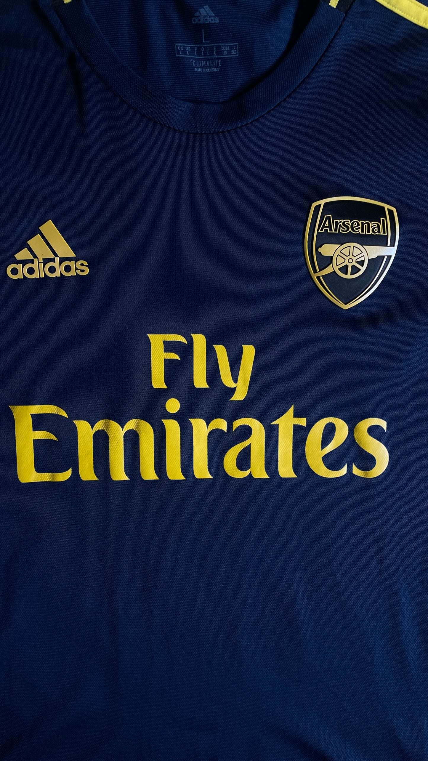 Arsenal 19/20 Third - HOLDING #16 - L