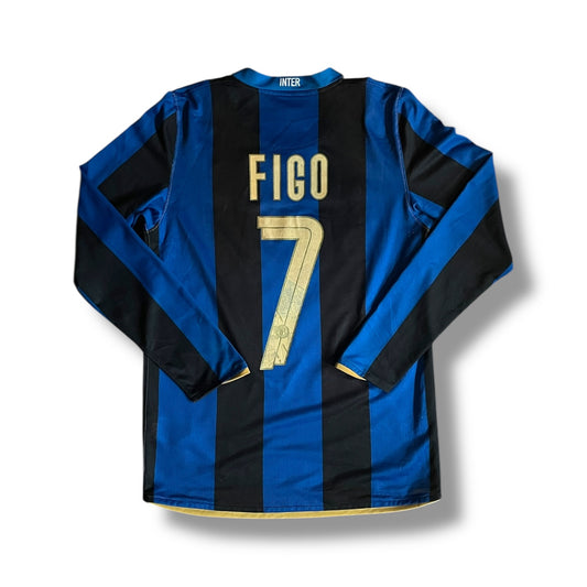 Inter Milan 08/09 Home FIGO #7 LS- S