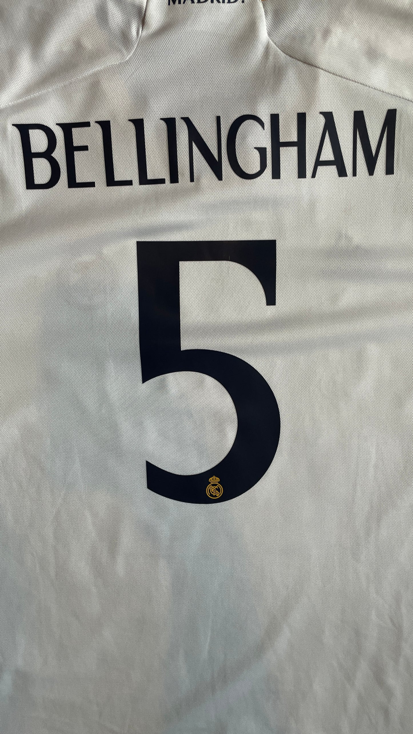 Real Madrid 23/24 Home - BELLINGHAM #5 - XXL