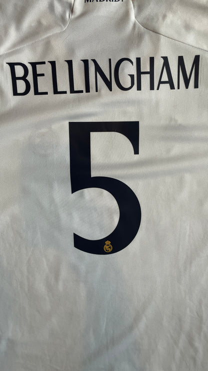 Real Madrid 23/24 Home - BELLINGHAM #5 - XXL