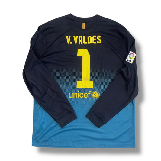 Barcelona 12/13 GK BNWT - V.VALDES #1 - XXL
