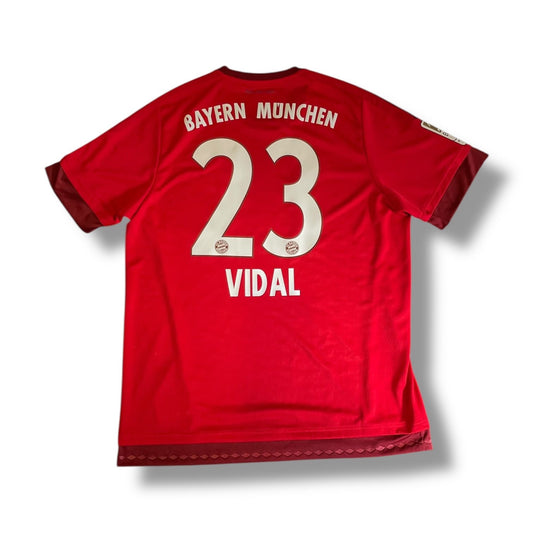 Bayern Munich 15/16 Home - XL - VIDAL #23