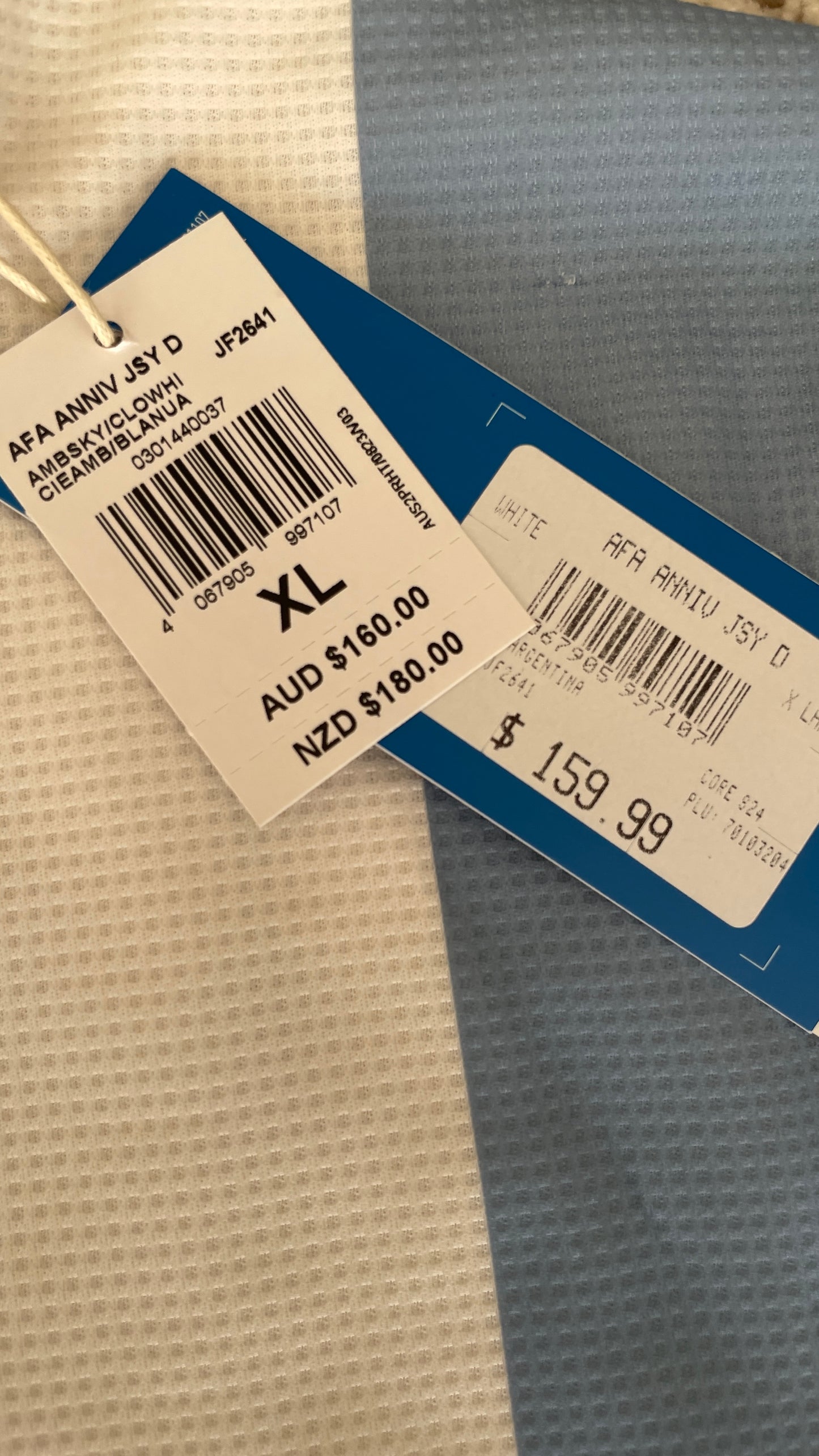Argentina 2025 Home 50th Anniversary BNWT - XL
