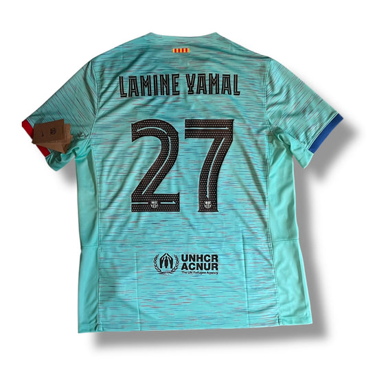 Barcelona 23/24 Third LAMINE YAMAL #27 - XL BNWT