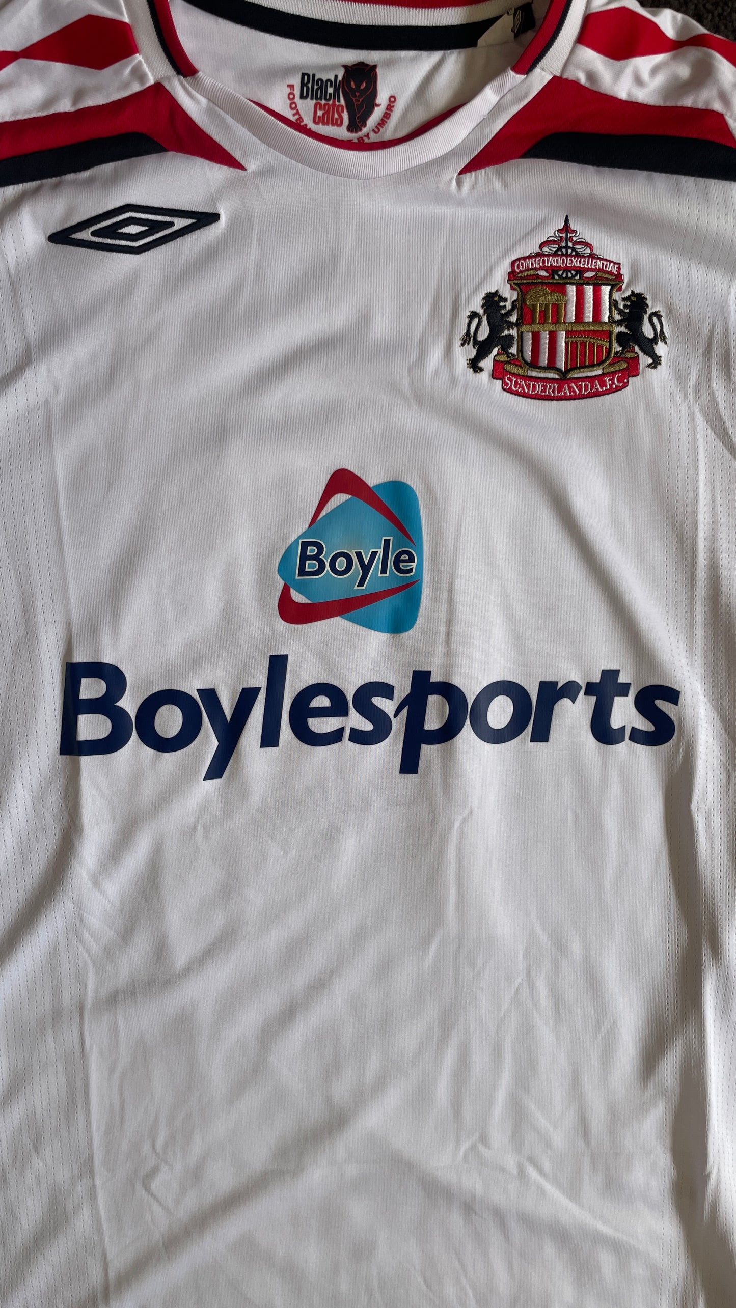 Sunderland 07/08 Away - YORKE #19 - L