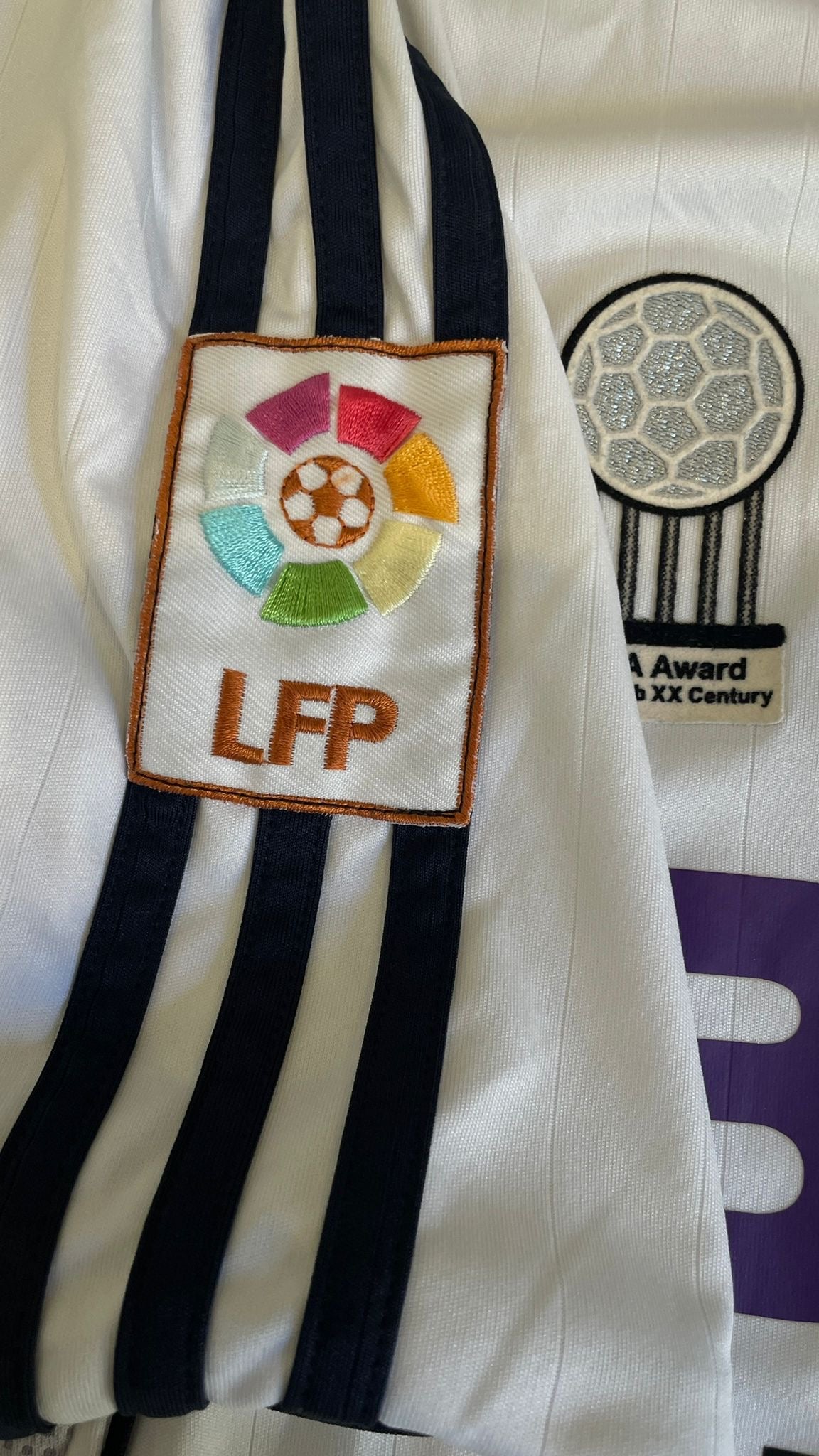 Real Madrid 06/07 Home - M - CANNVARO #5