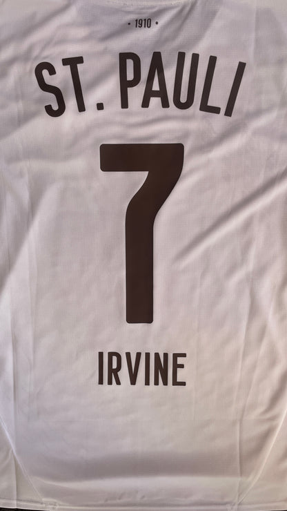 St Pauli 24/25 Away - IRVINE #7 - XL BNWT