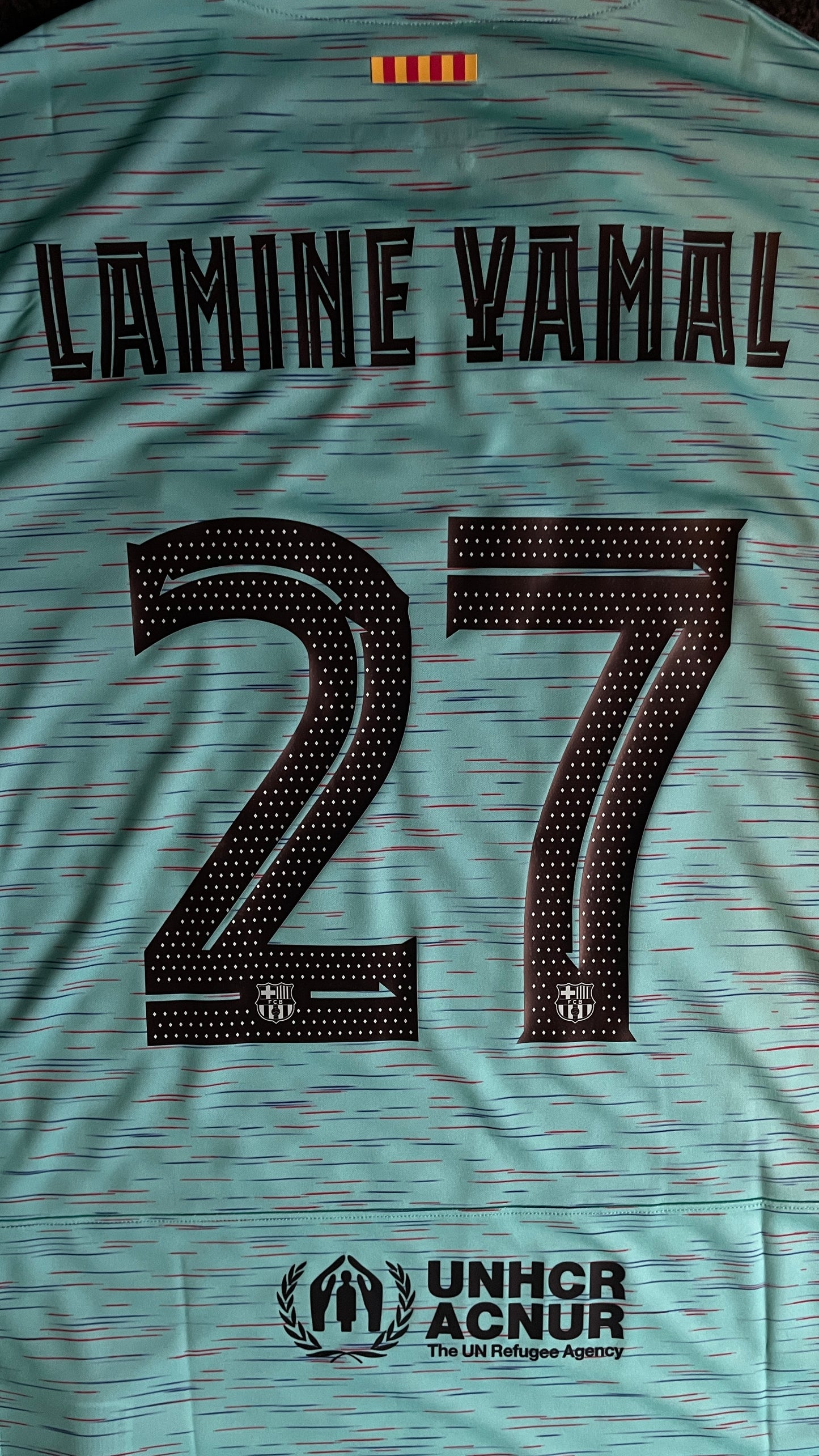 Barcelona 23/24 Third LAMINE YAMAL #27 - XL BNWT