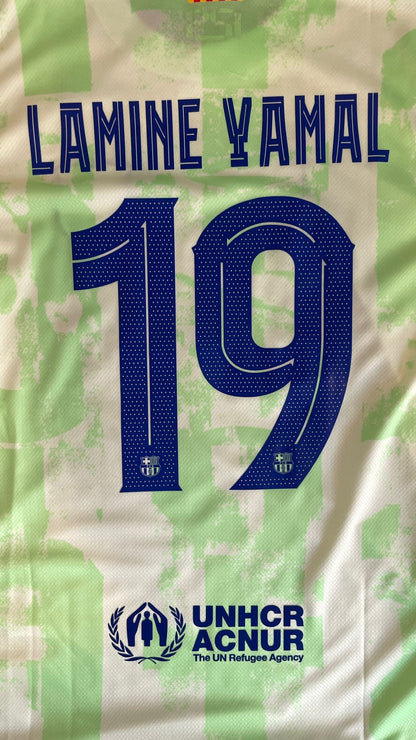Barcelona 24/25 Third - L - LAMINE YAMAL #19 - BNWT
