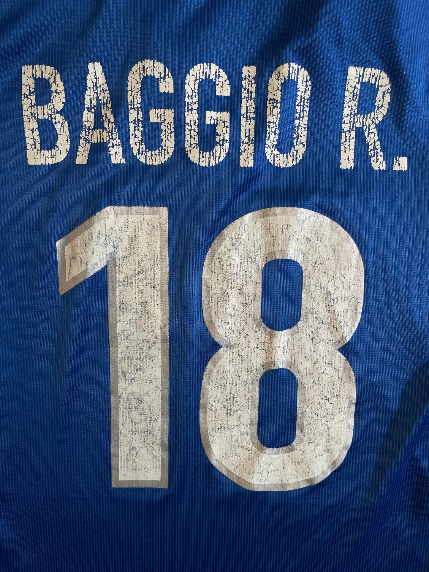 Italy 1998 Home - BAGGIO R. #18 - M