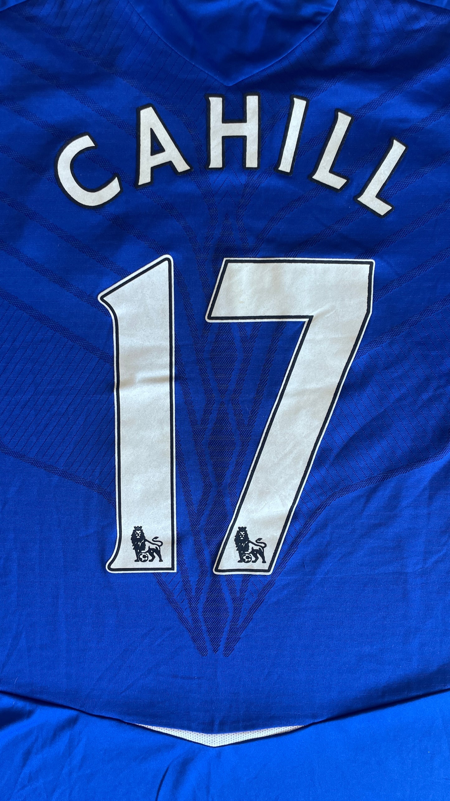 Everton 08/09 Home - CAHILL #17 - XXL