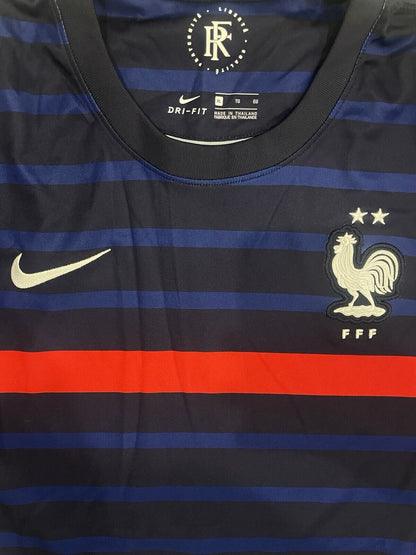 France 20/21 Home International Football Soccer Jersey Shirt XL *Authentic*
