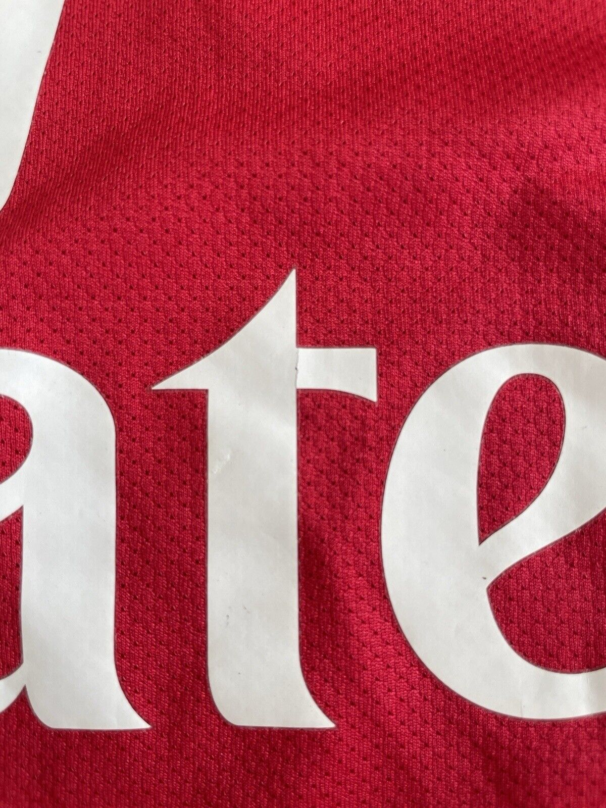 Arsenal 11/12 Home Football Shirt Soccer Jersey Size Large *Authentic* Nike