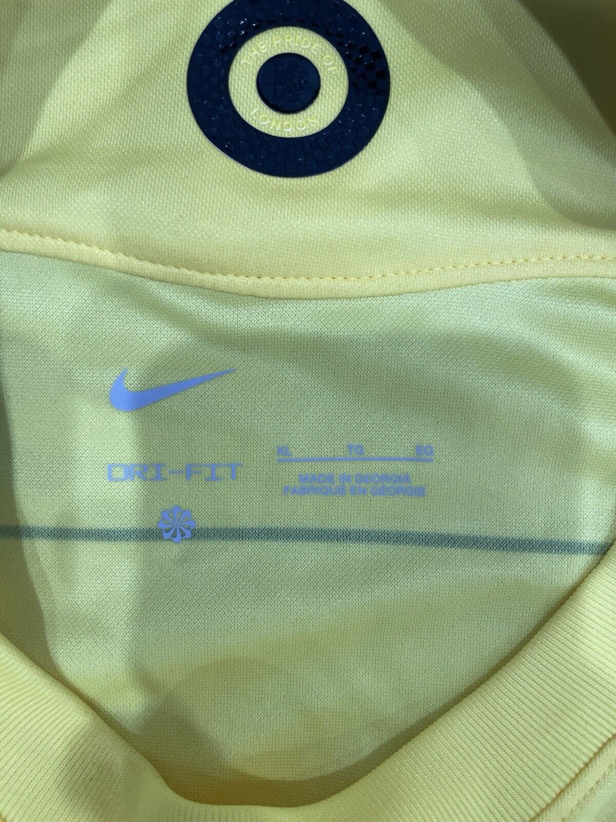 Chelsea 21/22 Away Football Shirt Soccer Jersey Size XL *Authentic* Nike