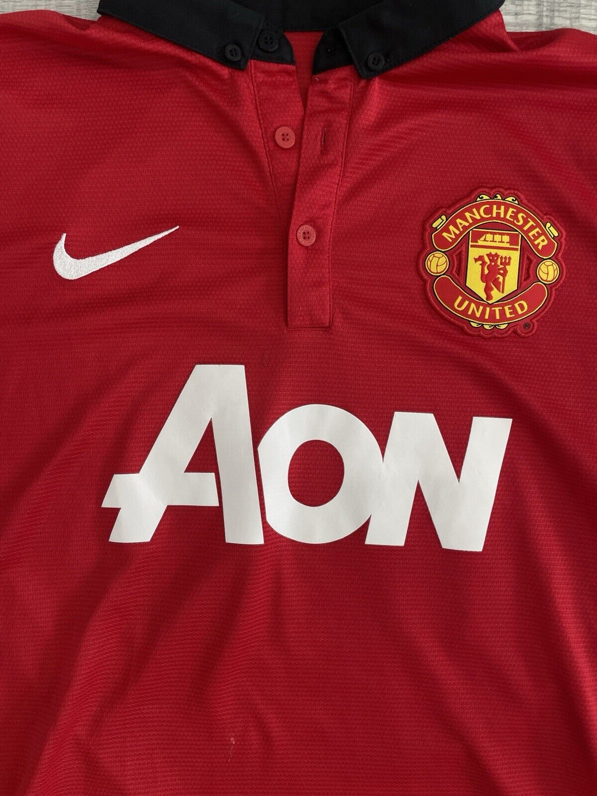 Manchester United 13/14 Football Soccer Jersey Shirt *Authentic* M Januzaj #44