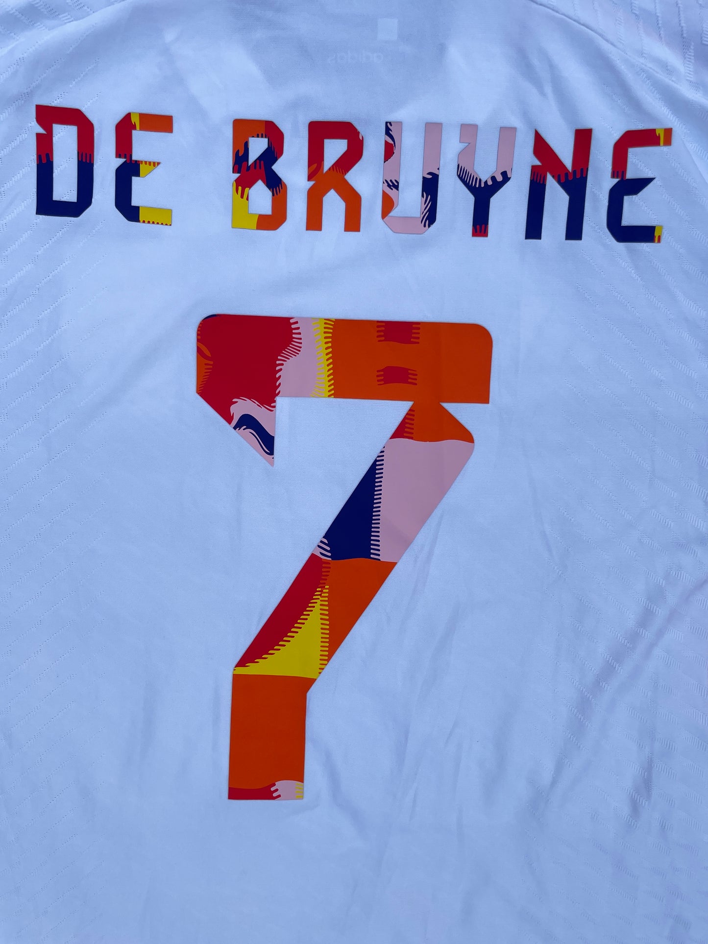 Belgium 2022 Away Player Spec (Tomorrowland Kit) - DE BRUYNE #7 - L