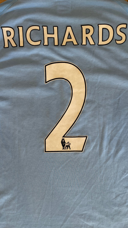 Manchester City 10/11 Home - RICHARDS #2 - XL