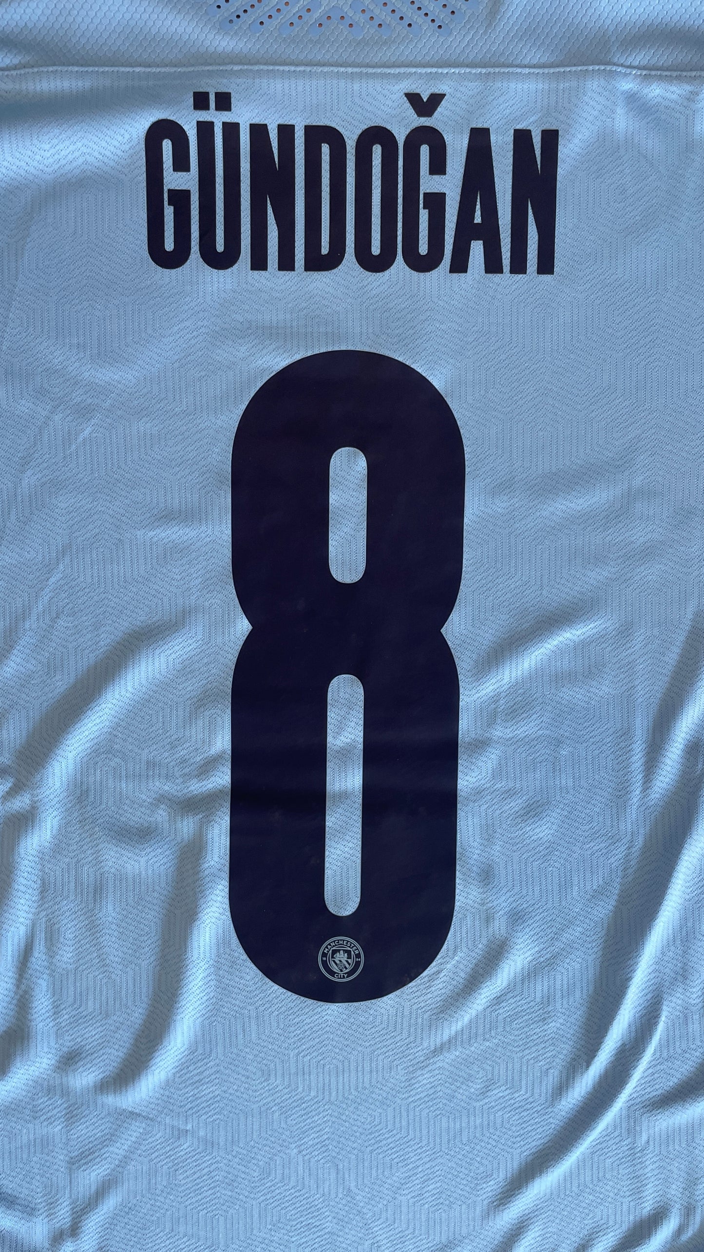 Manchester City 20/21 Home Player Issue - GÜNDOĞAN #8 - S