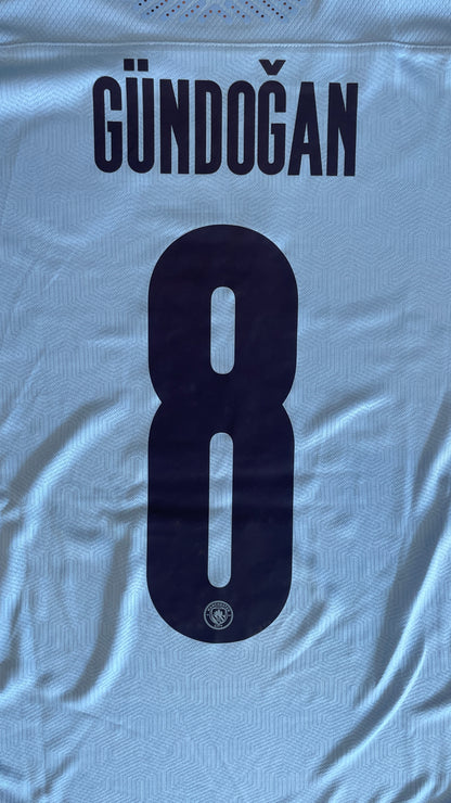 Manchester City 20/21 Home Player Issue - GÜNDOĞAN #8 - S