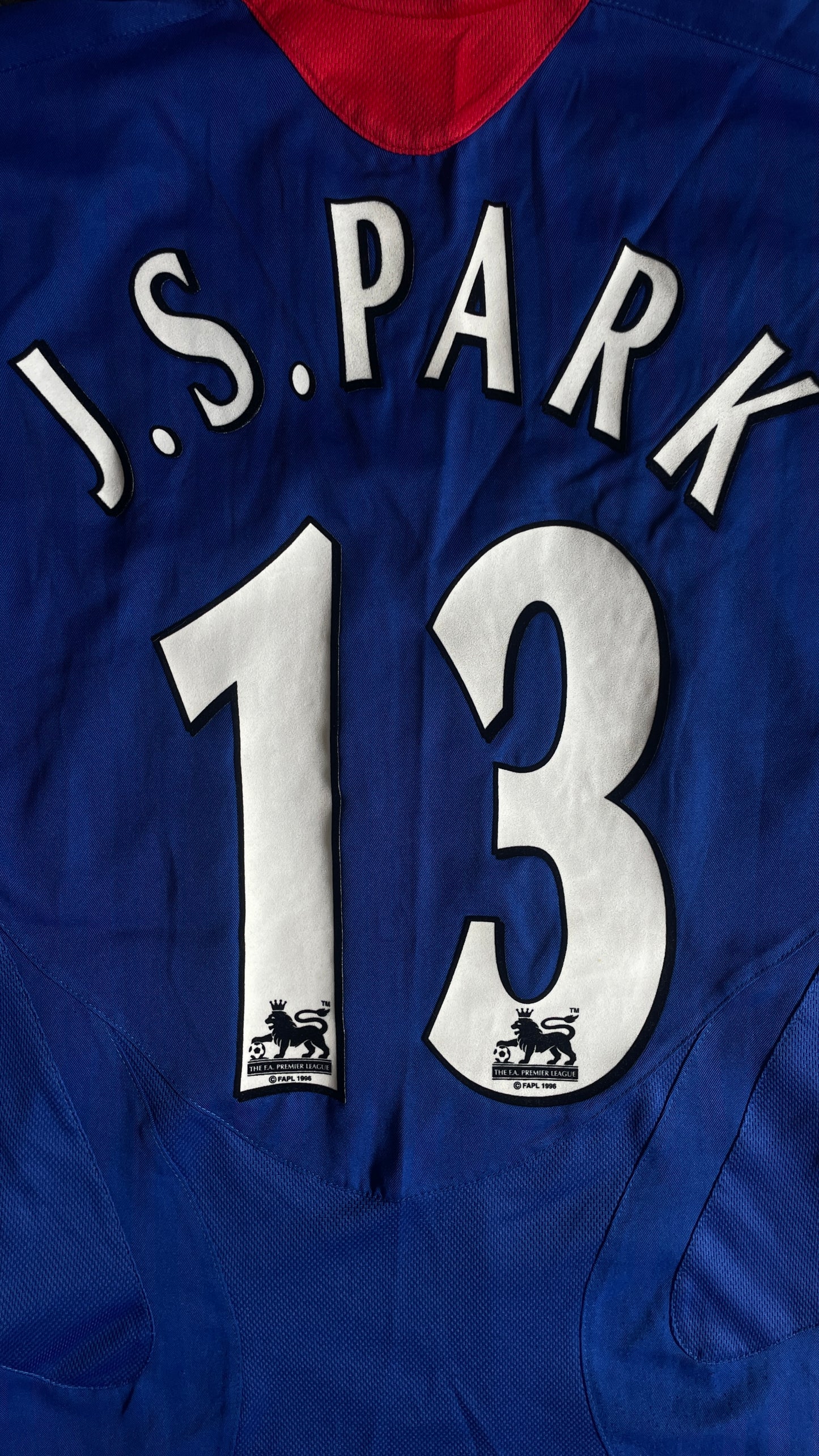 Manchester United 05/06 Away - J.S. PARK #13 - M