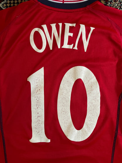 England 02/04 Away (Reversible) - OWEN #10 - M