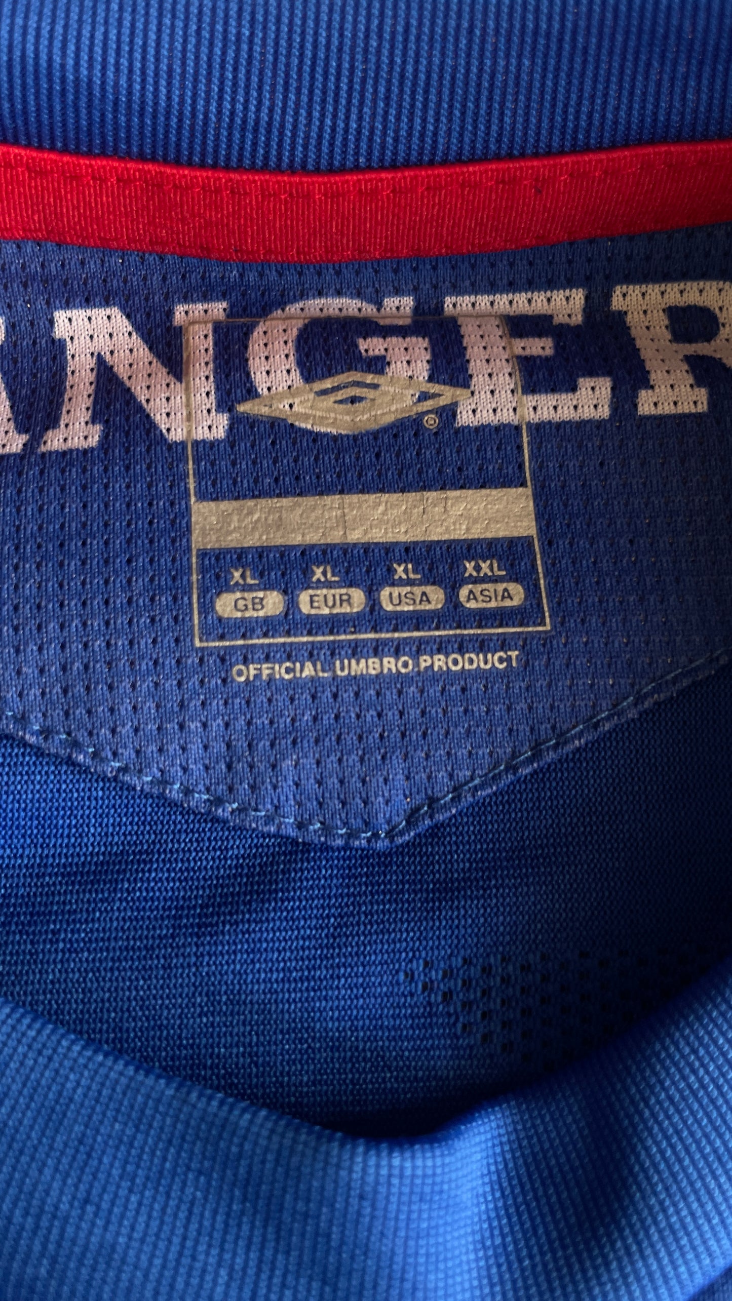 Rangers 06/07 Home - XL