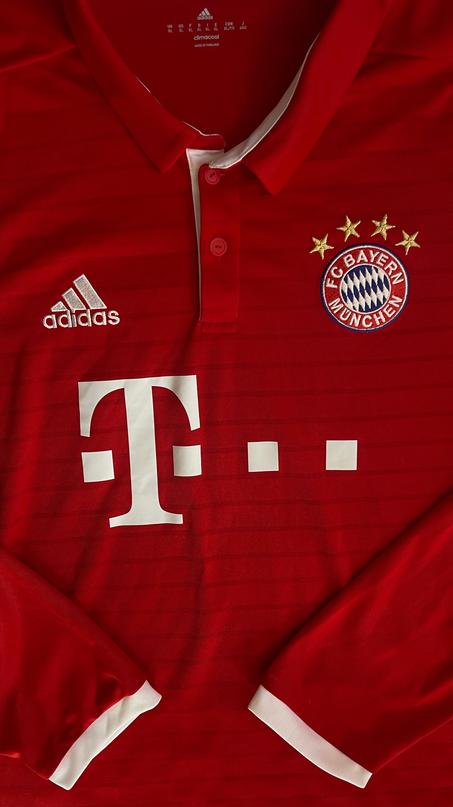 Bayern Munich 16/17 Home LS - THIAGO #6 - XL